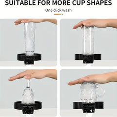 Automatic High Pressure Cup Washer for Home Kitchen Use