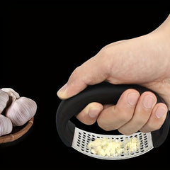 Manual Garlic Masher Stainless Steel Kitchen Gadget Kit