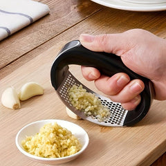 Manual Garlic Masher Stainless Steel Kitchen Gadget Kit