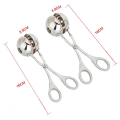 Stainless Steel Meatball Maker Clip Non Stick Kitchen DIY Meatball Scoop