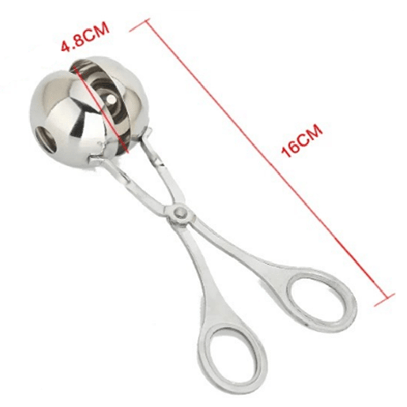 Stainless Steel Meatball Maker Clip Non Stick Kitchen DIY Meatball Scoop