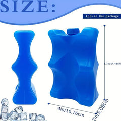 Reusable Ice Packs for Coolers Breastmilk Storage Bag