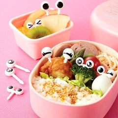 10pcs Cartoon Fruit Forks Mini Fruit Stick Skewers Fruit Toothpick