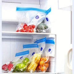 18pcs Vacuum Sealer Bags 3 Sizes Long Lasting Storage Bags Keep Food Fresher