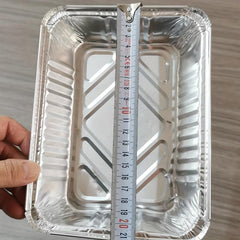 10pc Heavy Duty Aluminum Pans for Catering Cake Oven Use