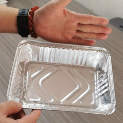 10pc Heavy Duty Aluminum Pans for Catering Cake Oven Use