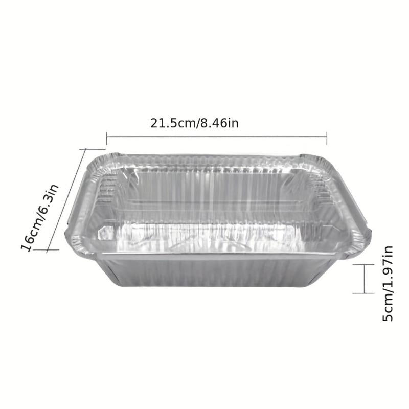 10pc Heavy Duty Aluminum Pans for Catering Cake Oven Use