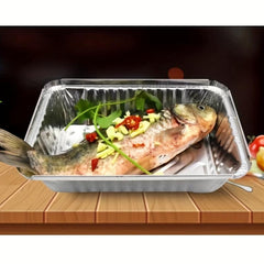 10pc Heavy Duty Aluminum Pans for Catering Cake Oven Use