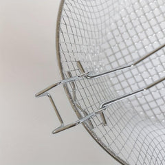 Stainless Steel Frying Spoon Round Frying Basket Household Colander Strainer