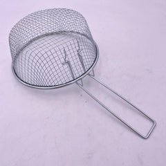 Stainless Steel Frying Spoon Round Frying Basket Household Colander Strainer