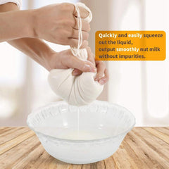 3 Pcs Reusable Cheesecloth Bags 30x25cm Straining Coffee Filter Nut Milk Filter