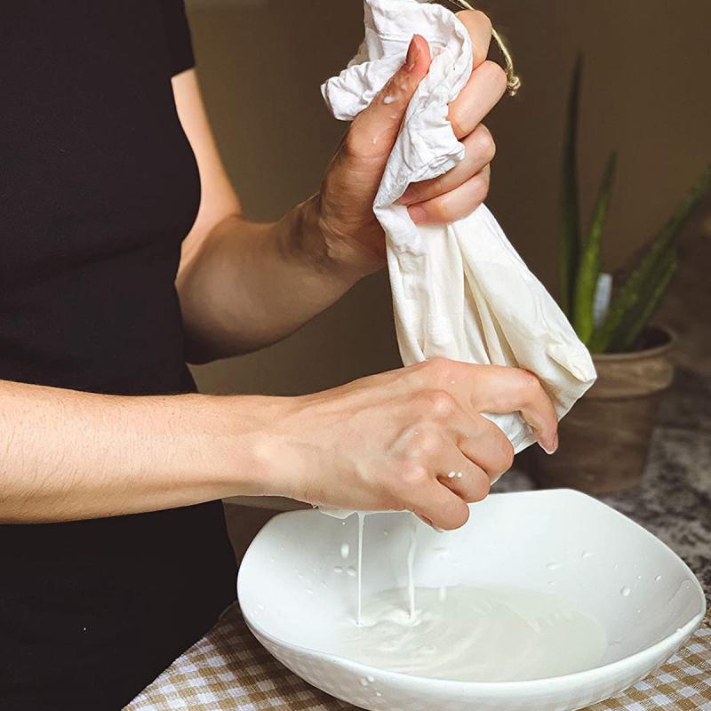 3 Pcs Reusable Cheesecloth Bags 30x25cm Straining Coffee Filter Nut Milk Filter