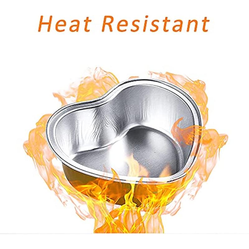 10/20/30pcs Baking Cups With Lids 3 4 Oz Aluminum Foil Disposable Muffin Ramekin
