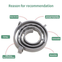 Adjustable In Vitro Deworming Flea Collar for Dogs and Cats