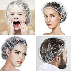 Disposable Shower Cap Waterproof Bath Caps Hair Treatment