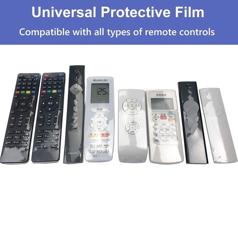 100pcs Remote Control Shrink Wrap Bags Clear Heat Shrink Protective Film Cover