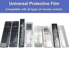100pcs Remote Control Shrink Wrap Bags Clear Heat Shrink Protective Film Cover