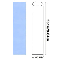 100pcs Remote Control Shrink Wrap Bags Clear Heat Shrink Protective Film Cover