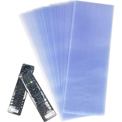 100pcs Remote Control Shrink Wrap Bags Clear Heat Shrink Protective Film Cover