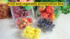 Disposable Transparent Fruit Packaging Box - 50pcs/100pcs