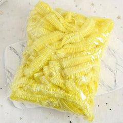 100pcs Plastic Disposable Shower Cap Hair Dye Shower Cap