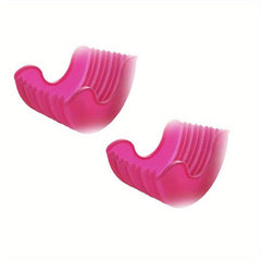 2pc Silicone Hamburger Clip Retractable Holder for RV Travel