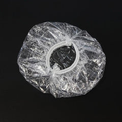 100pcs Disposable Ear Covers Waterproof Ear Protectors Clear Ear Caps