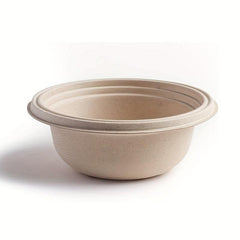 100pcs Eco Disposable 16oz Small Bowls for Picnics BBQs Parties Daily Use