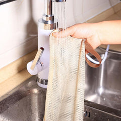 Kitchen Wall Hanging Fruit and Veg Storage Bags Keep Onions Fresh