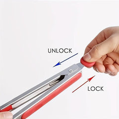 Square Head Food Clamp Kitchen Tongs Cooking Tools Bread Clip