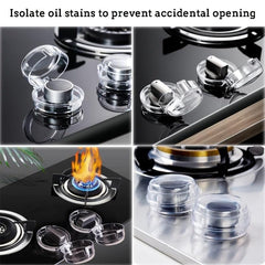 2pcs Gas Stove Knob Covers - Child Safety Oven Knob Covers