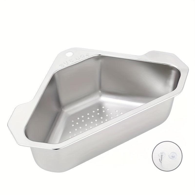 304 Stainless Steel Sink Drain Basket Kitchen Washbasin Filte