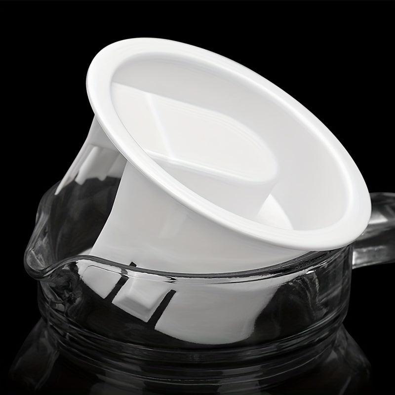 2pcs Spill Resistant Dust Proof Bottle Stoppers Covers Lids Glass Water Carafe
