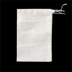 10pcs Reusable Muslin Drawstring Bags for Soap Herbs Tea