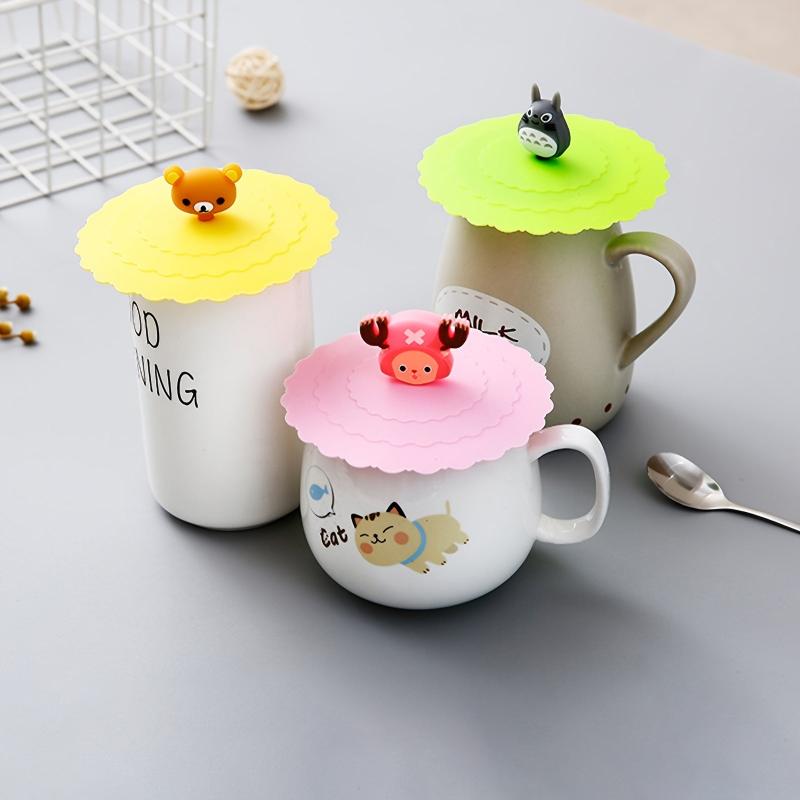 Silicone Cup Cover Leak-proof & Dust-proof for Tea & Water Cups