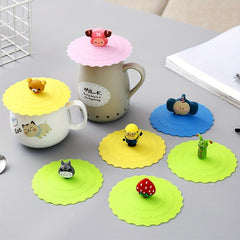 Silicone Cup Cover Leak-proof & Dust-proof for Tea & Water Cups