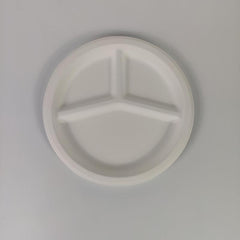 50pcs Biodegradable Dinner Plates 22 Microwave Safe Tableware Kit