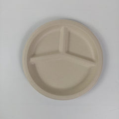 50pcs Biodegradable Dinner Plates 22 Microwave Safe Tableware Kit
