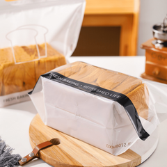 10pcs Clear Self Adhesive Bread Bags Food Storage Baking Tools