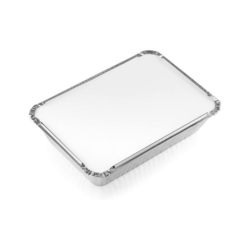 20 Pack 8x5.6 Aluminum Take Out Containers w/ Lids