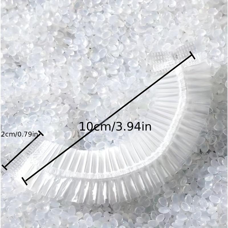 100pcs Disposable Food Cover Plastic Fresh Keeping Covers