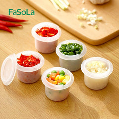 6pcs Clear Ice Cube Mould Mini Food Storage Box