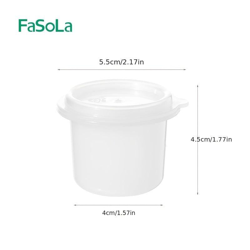 6pcs Clear Ice Cube Mould Mini Food Storage Box