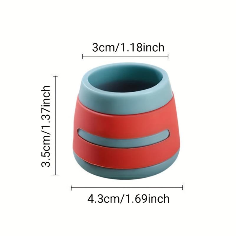 4pcs Chair Leg Floor Protectors Non Slip Silicone