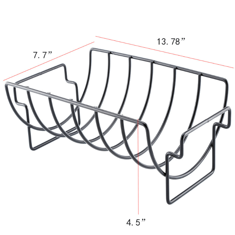 Outdoor BBQ Grill Steak Lamb Chicken Leg Rack BBQ Tool Accessory