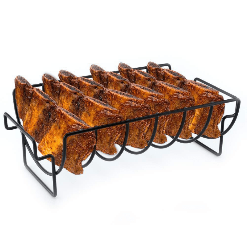 Outdoor BBQ Grill Steak Lamb Chicken Leg Rack BBQ Tool Accessory