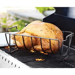 Outdoor BBQ Grill Steak Lamb Chicken Leg Rack BBQ Tool Accessory
