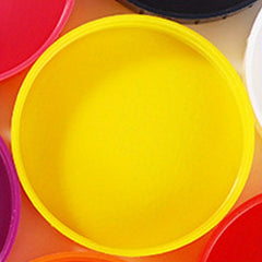 70 Wide Mouth PP Plastic Lid Colored Mason Jar Lid