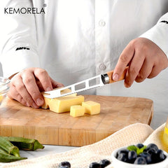 9Pcs Kitchenware Set Stainless Steel & Wood Handles