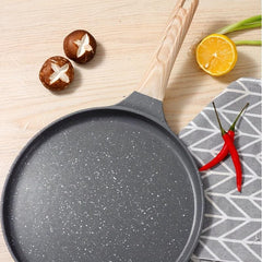 1pc Pizza Pan Round Pizza Crisper Pan Baking Tray Aluminum Alloy